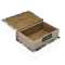 Doos-Juwelenkistje Versa Canvas Hout MDF 7 x 22 x 16 cm Tropisch