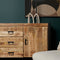 Dressoir Boaz 200 cm mango metaal - Naturel | mangohout - legplanken - hour - duurzaam