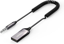 Ugreen CM309 - Bluetooth 5.0 geluidsontvanger - USB-kabel AUX jack - zwart
