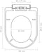 vidaXL - Toiletbrillen - met - soft-close - deksels - 2 - st - kunststof - wit