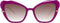 Emilio Pucci EP0135 75F Zonnebril - Dames - Paars
