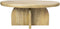 Liviza Salontafel Valo - Mangohout - Rond Bruin - 42 cm , 60 cm , 100 cm