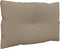 vidaXL - Palletkussens - 2 - st - stof - taupe