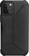 UAG Metropolis - Book Case hoesje - Bescherming iPhone 12 - 12 Pro - Zwart