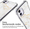 iMoshion iPhone 11 - Hoesje met Koord - Verstelbaar Koord - Wit / White Marble