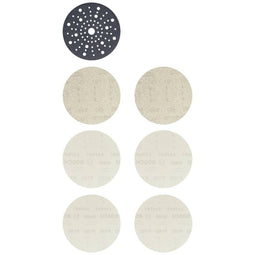 Bosch Accessories EXPERT M480 2608901203 Schuurnetset Geperforeerd Korrelgrootte 80, 80, 120, 120, 180, 180 (Ø) 150 mm 7 stuk(s)