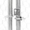 vidaXL - Kippenren - met - dak - 2,5x2x2,25 - m - gegalvaniseerd - staal