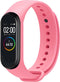 iMoshion Bandje Geschikt voor Xiaomi Mi Band 3 / 4 - iMoshion Siliconen band inkliksysteem ronde sluiting - Roze