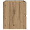 Wastafelkast 100x38,5x45 cm bewerkt hout artisanaal eikenkleur