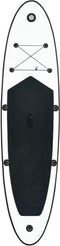 vidaXL Stand Up Paddleboardset opblaasbaar zwart en wit