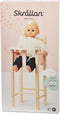 Houten Poppenstoel blank/roze