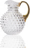 Anna Von Lipa - Waterkan Schenkkan Dots Karaf Kan Glas - Paris Hobnail 2L Crystal & Goud