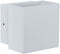 Paulmann Cybo - LED-wandlamp 2x3,5W 2700K 200lm IP65 Wit Aluminium (2 stuks)