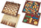 Set van 5 Bordspellen Cayro Plus Hout 29 x 29 cm