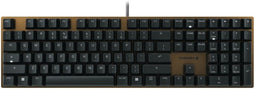 CHERRY KC 200 MX - Mechanisch Toetsenbord - MX2A Silent Red - Qwerty UK - Zwart