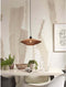 GOOD&MOJO Hanglamp Iguazu - Jute - Ø40x12cm - - Hanglampen Eetkamer, Slaapkamer, Woonkamer