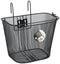 Dunlop Fietsmand Stuur 22L - Afneembare Fietsmand met Handvat en Haken - Metaal Zwart