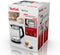 Tefal Glass KI6058 - Elektrische waterkoker - 1,7 l - Zwart/Zilver