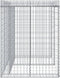 vidaXL - Schanskorf - voor - vuilnisbak - 192x91x120 - cm - gegalvaniseerd - ijzer