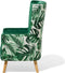 Beliani ONEIDA - Fauteuil - Groen - Fluweel