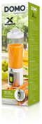 Domo XPOWER MIXER ZUM MITNEHMEN - Standmixer 120 W - Blender met drinkfles en LED display - 600 ml inhoud (1 stuk)