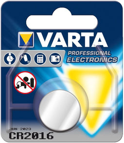 Varta CR2016 - Knoopcel batterij - 3 Volt - Capaciteit 90 mAh