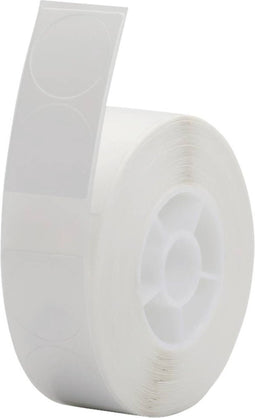 NIIMBOT A2A08061801 Etiketten (rol) Ø 13 mm Wit 220 stuk(s) Permanent hechtend Universele etiketten