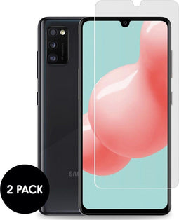 iMoshion Screenprotector Geschikt voor Samsung Galaxy A41 Tempered Glass - iMoshion Screenprotector Gehard Glas 2 pack
