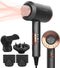 VAIVE Ionische Föhn met Diffuser - Haardroger 2000 Watt - Haarfohn met Coolshot - 3 standen