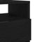 vidaXL - Nachtkastjes - 2 - st - met - 2 - lades - 40x33x60 - cm - zwart