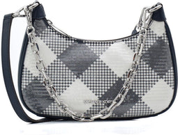 Handtas Dames Michael Kors Cora Blauw
