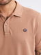 Petrol Industries - Heren Klassieke Polo Dolphin - Bruin - Maat L
