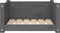 vidaXL - Hondenmand - 55,5x45,5x28 - cm - massief - grenenhout - grijs