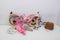 Volare Blossom - Kinderfiets - 14 inch - Twee handremmen - Roze