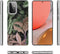 iMoshion Hoesje Geschikt voor Samsung Galaxy A72 Hoesje Siliconen - iMoshion Design hoesje - Groen / Roze / Dark Jungle