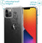 iMoshion Hoesje Geschikt voor iPhone 12 Pro / 12 Hoesje Met Koord - iMoshion Design Hoesje met Koord - Zwart / Transparant / Woman Flower