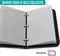 NAPI Verzamelmap - Binder Map voor 400 Kaarten - 4 Pocket - Kunstleer - Ritssluiting - A5 Formaat - Zwart