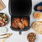 Russell Hobbs Satisfry 5.5L - Heteluchtfriteuse - 9 kookprogramma's - Zwart met champagne accenten
