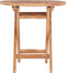 vidaXL - Tuintafel - inklapbaar - 45 - cm - massief - teakhout