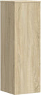 vidaXL - Plantenstandaards - 2 - st - 33x33x100 - cm - bewerkt - hout - sonoma - eiken
