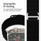 imoshion Nylon Alpine bandje - Geschikt voor Apple Watch 1, 2, 3, 4, 5, 6, 7, 8, 9, 10 (42 mm), SE - 38/40/41 mm - Zwart - One Size