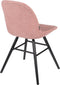Zuiver Albert Kuip Soft Eetkamerstoelen Roze - Set van 2
