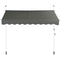 Coast Zonneluifel - Intrekbaar - Waterdicht 250 x 120 cm - Grijs