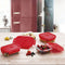 Hermetische Lunchtrommel Luminarc Pure Box Rood 1,22 L Glas (6 Stuks)