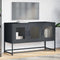 vidaXL - Tv-meubel - 100,5x39x60,5 - cm - koudgewalst - staal - antracietkleurig