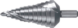 RUKO 101060E - Getrapte boor 6 - 37 mm HSSE-Co 5 - Diepgeslepen en spiraalvormige spaangroef (1 stuk)