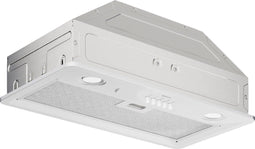 Wiggo WE-D631B(W) - Inbouw Afzuigkap - 300m³/h - 3 standen - Wit - Koolstoffilters meegeleverd