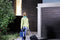 Theben theLuxa S150 WH - Bewegingsmelder - Wandmontage - IP55 - Mat zwart