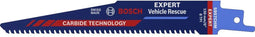 Bosch 2608900378 - Expert Vehicle Rescue S 957 CHM - Zaagblad 150 mm - Carbide Technologie (1 stuk)