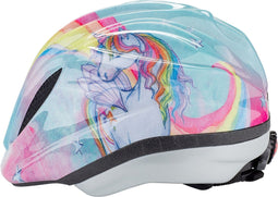 Ked Fietshelm Meggy Eenhoorn Meisjes Lichtblauw Maat 49-55 Cm